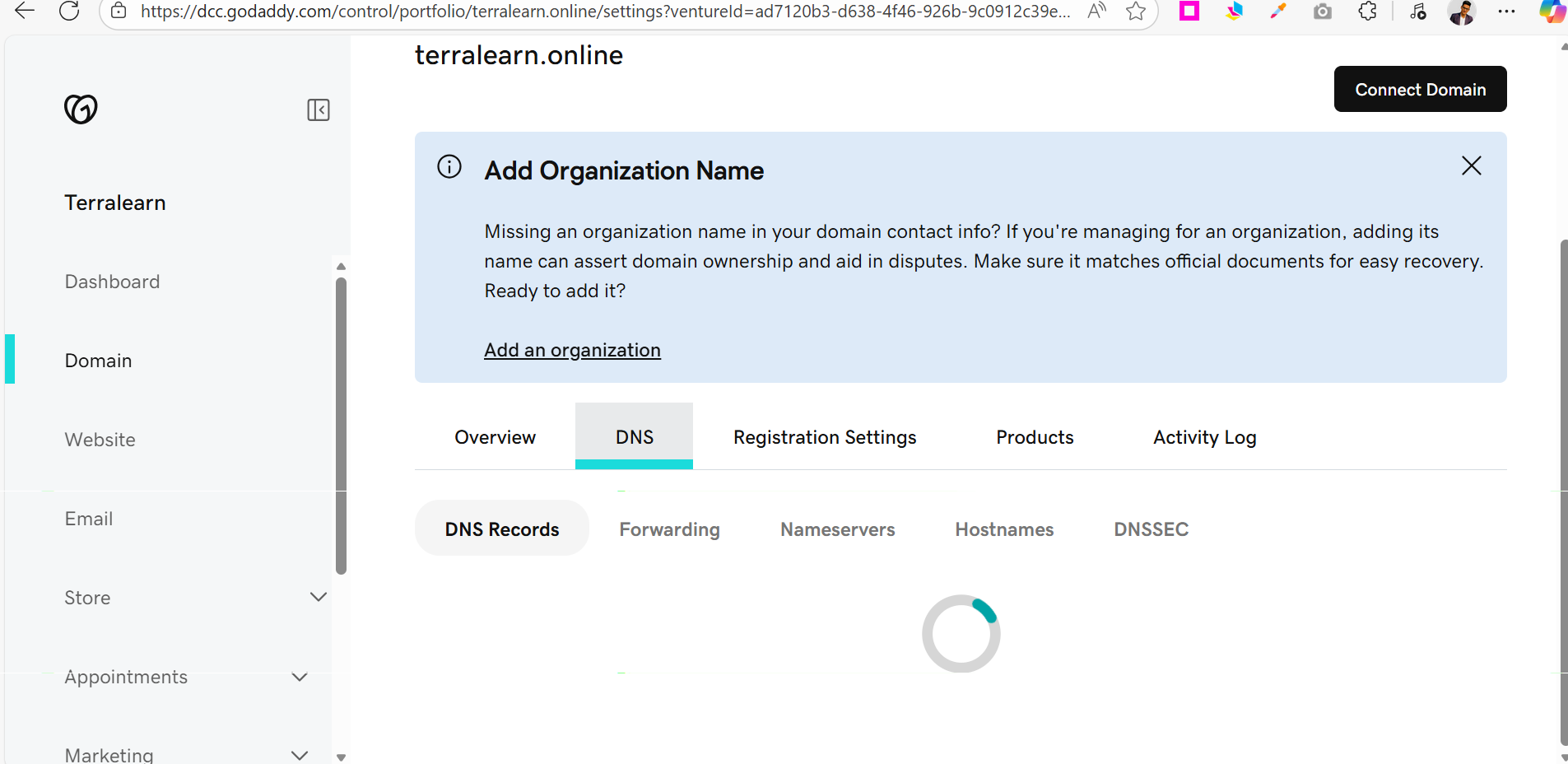 Domain Setup in Entra ID